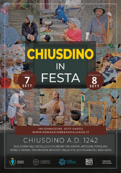 Locandina Chiusdino in Festa